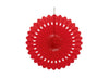 Decorative Fan - Red 24cm