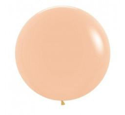 Large Blush Peach Round Balloon 60cm