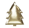 Gold Foil Christmas Tree Shape Plates (Pack of 6)
