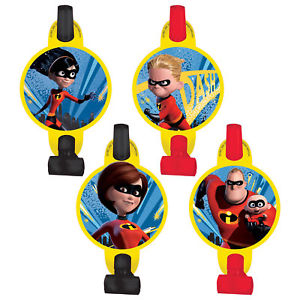 Incredibles 2 Blowouts (Pack of 8)