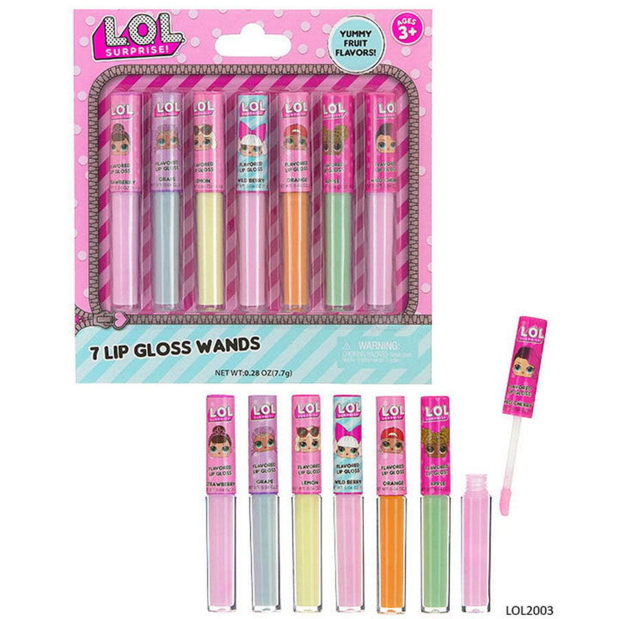 LOL Surprise Dolls Lipgloss Party Favours (Pack of 7)