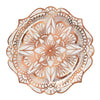 Rose Gold Mandala Plates (Pack of 8)