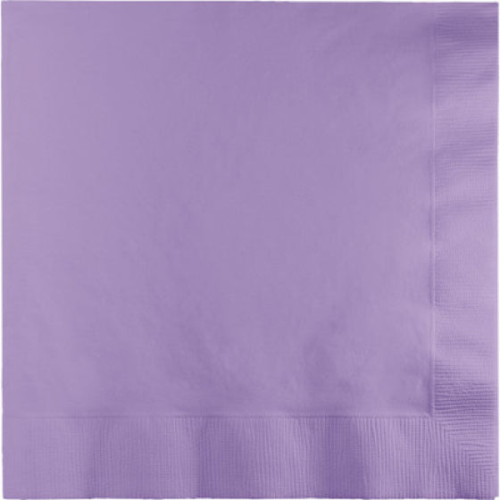 Pastel Lilac Lunch Napkins (Pack of 50)