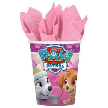 Paw Patrol Girl Party Cups (Pack of 8)