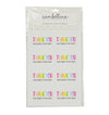 Rainbow Rectangle Thank You Sticker Seals (Pack of 16)