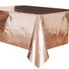 Metallic Rose Gold Table Cover