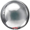 Orbz 16" Silver Balloon
