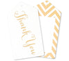 Gold Thank You Tags (Pack of 10)