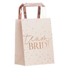Pink Team Bride Rose Gold Foiled Hen Party Bags (Pack of 5)