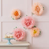 Tissue Paper Flowers Decorations (Pack of 5)