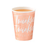 Rose Gold Twinkle Twinkle Cups (Pack of 8)