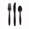 Black Cutlery Set (Pack of 24)