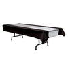 Black & Silver Table Cover