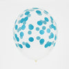 Blue Dot Party Balloons (Pack of 5)
