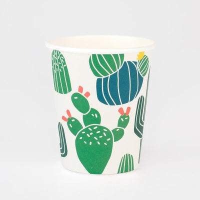 Cactus Party Cups (Pack of 8)