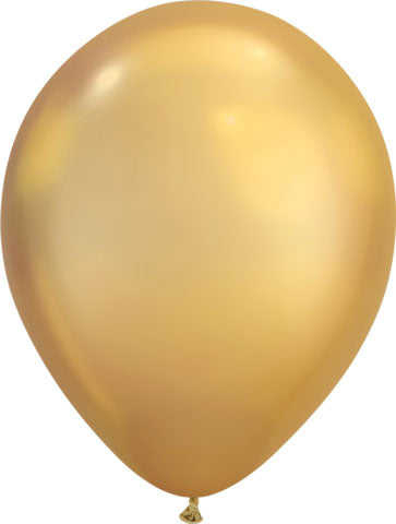 Chrome Gold Balloon 28cm