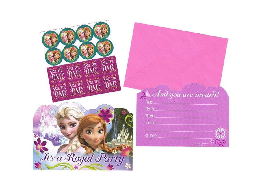 Disney Frozen Party Invitations (Pack of 8)