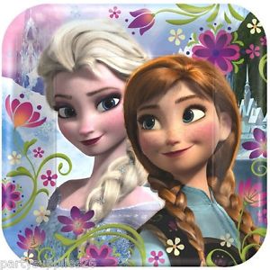 Disney Frozen Lunch Plates (Pack of 8)