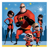 Incredibles 2 Lunch Napkins (Pack of 16)