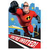 Incredibles 2 Party Invitations (Pack of 8)