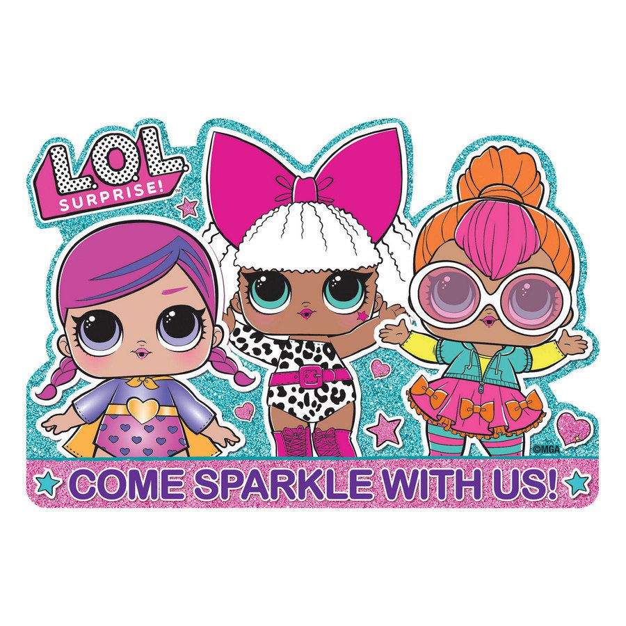 LOL Surprise Dolls Party Invitations (Pack of 8)
