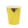 Metallic Gold Cups (Pack of 10)