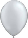Mini Metallic Silver Balloon 12cm