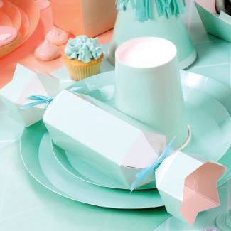 Mint Green Snack Plates (Pack of 10)
