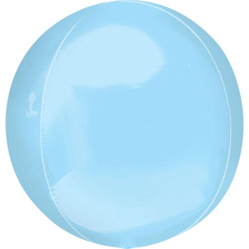 Orbz 16" Pastel Blue Balloon