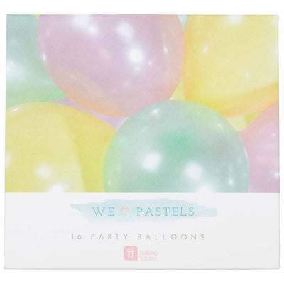 We ❤ Pastel Balloons (Pack of 16)