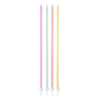We ❤ Pastel Long Thin Candles (Pack of 16)