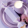 Pastel Lilac Snack Plates (Pack of 10)
