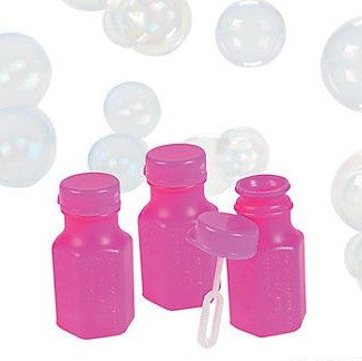 Party Bubbles - Pink (Pack of 16)