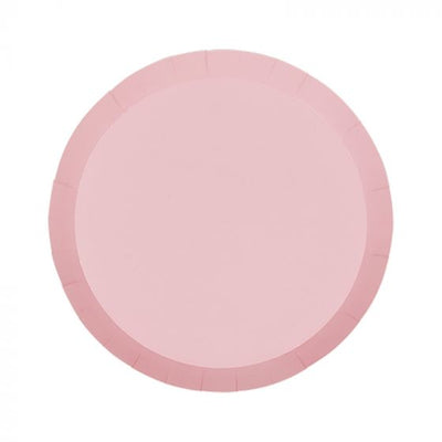 Classic Pink Snack Plates (Pack of 10)