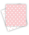 Reversible Pink Polkadot Napkins (Pack of 20)