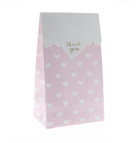 Pink Sweethearts Gloss Treat Bags (Pack of 12)