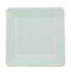 Soft Blue with White Border Large Plates (Pack of 12)