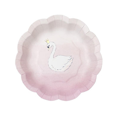We ❤ Swans Cake Plates (Pack of 12)