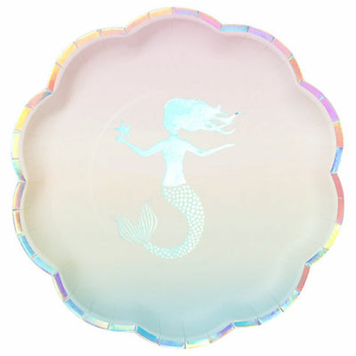 We ❤ Mermaids Party Plates (Pack of 12)