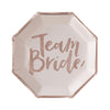 Team Bride - Paper Plates (Pack of 8)