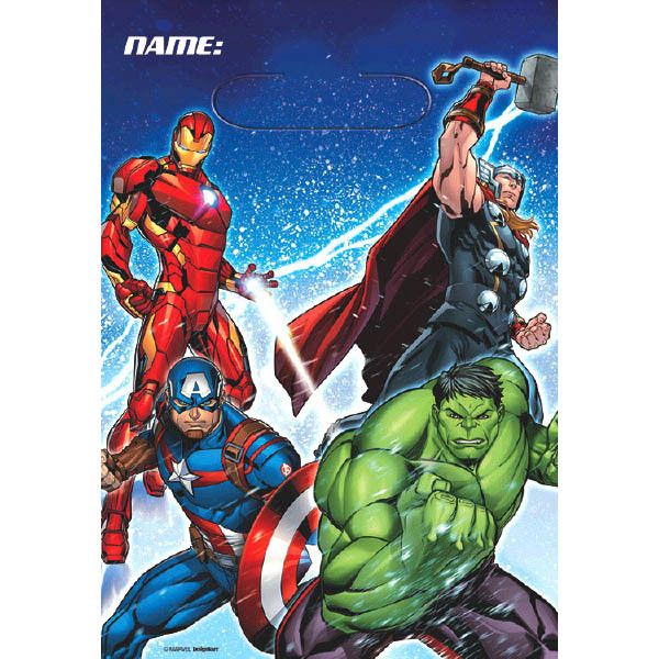 The Avengers Treat Bags (Pack of 8)