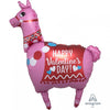 Valentine's Day Llama Balloon