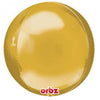 Orbz 16" Gold Balloon