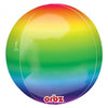Orbz 16" Rainbow Balloon
