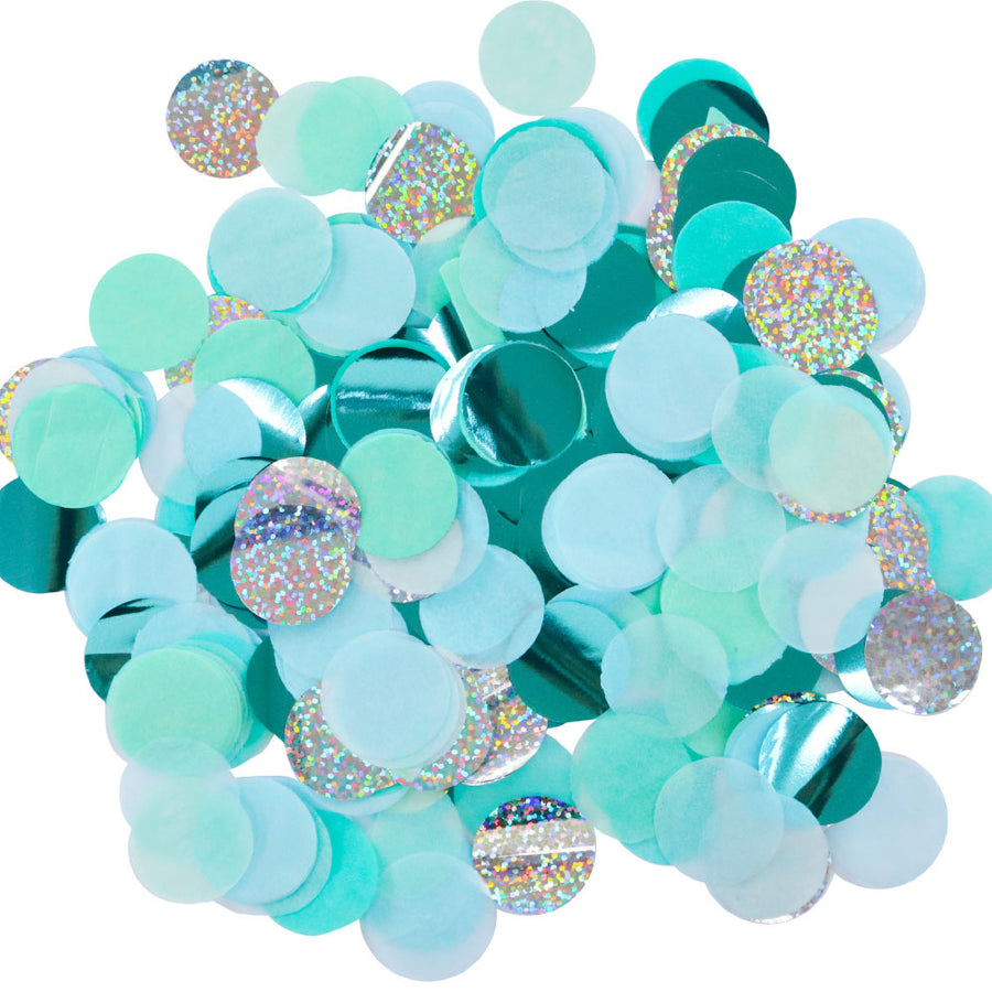 Blue & Mint Party Confetti