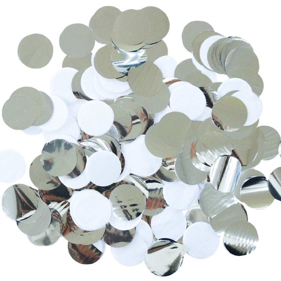 Silver Party Confetti