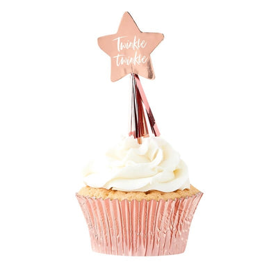 Twinkle Twinkle Cupcake Toppers (Pack of 12)