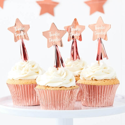 Twinkle Twinkle Cupcake Toppers (Pack of 12)