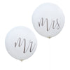 Huge Mr & Mrs Balloons