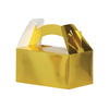 Metallic Gold Lunch Boxes (Pack of 5)